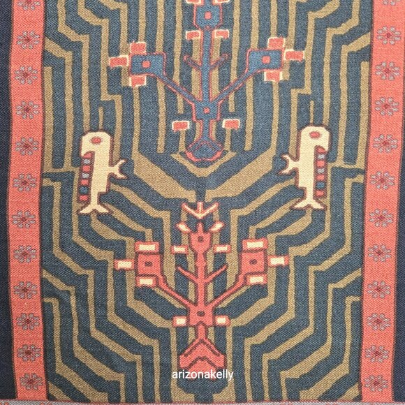 The Met Wool Soft Square Scarf Earth Tones Metropolitan Museum of Art - Picture 7 of 16